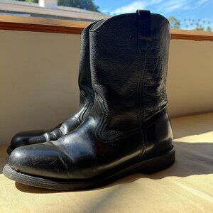 CLEAN BLACK WESTERN BOOTS